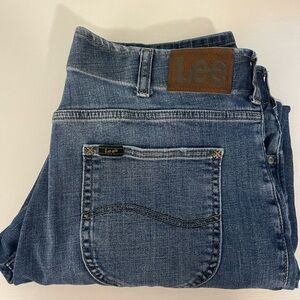 Mens Lee Extreme Motion MVP Straight Fit Tapered Leg 36x30